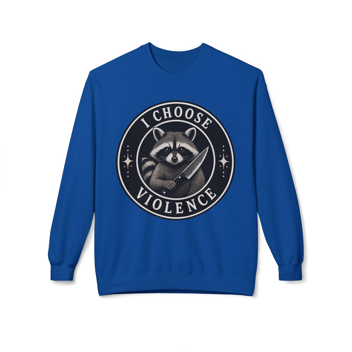 Violent Raccoon Unisex Midweight Sweatshirt