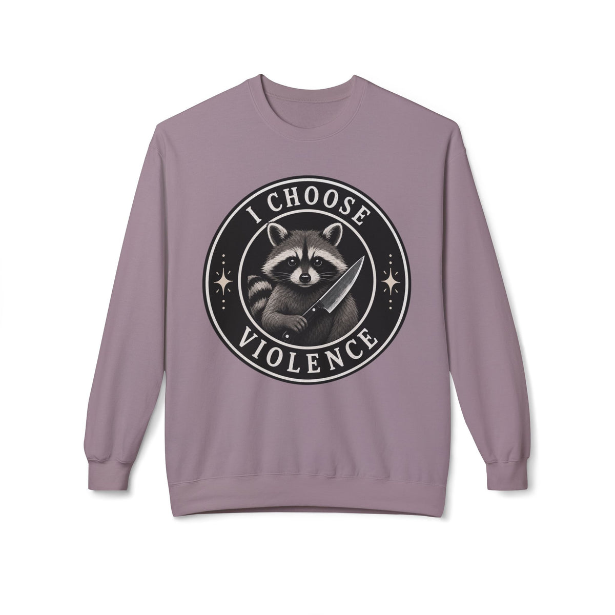 Violent Raccoon Unisex Midweight Sweatshirt