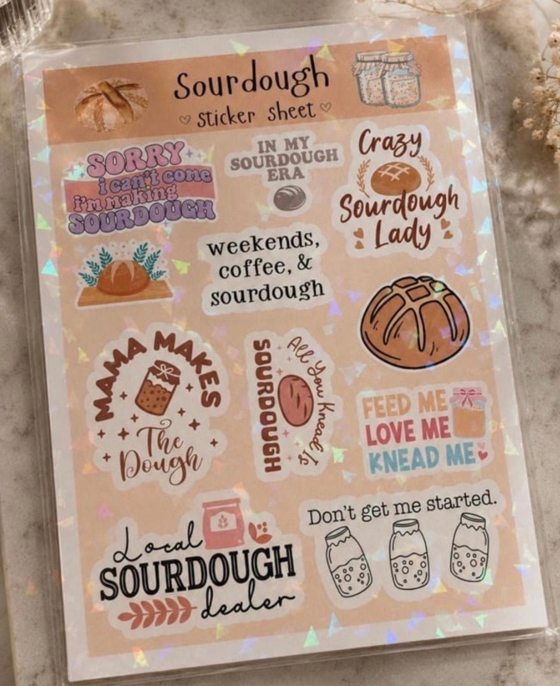 Sourdough Sticker Sheet