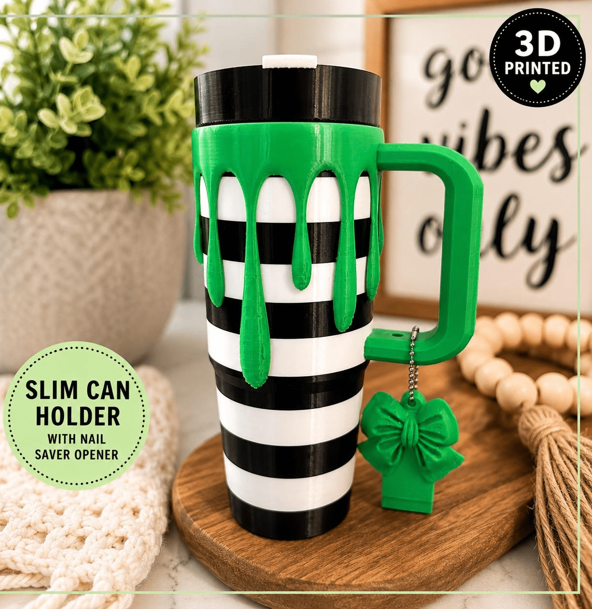 3D Printed Slim Can Holder