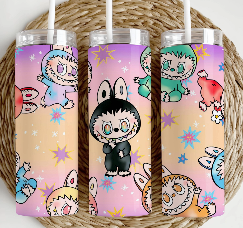 Labubu Character Skinny Tumbler