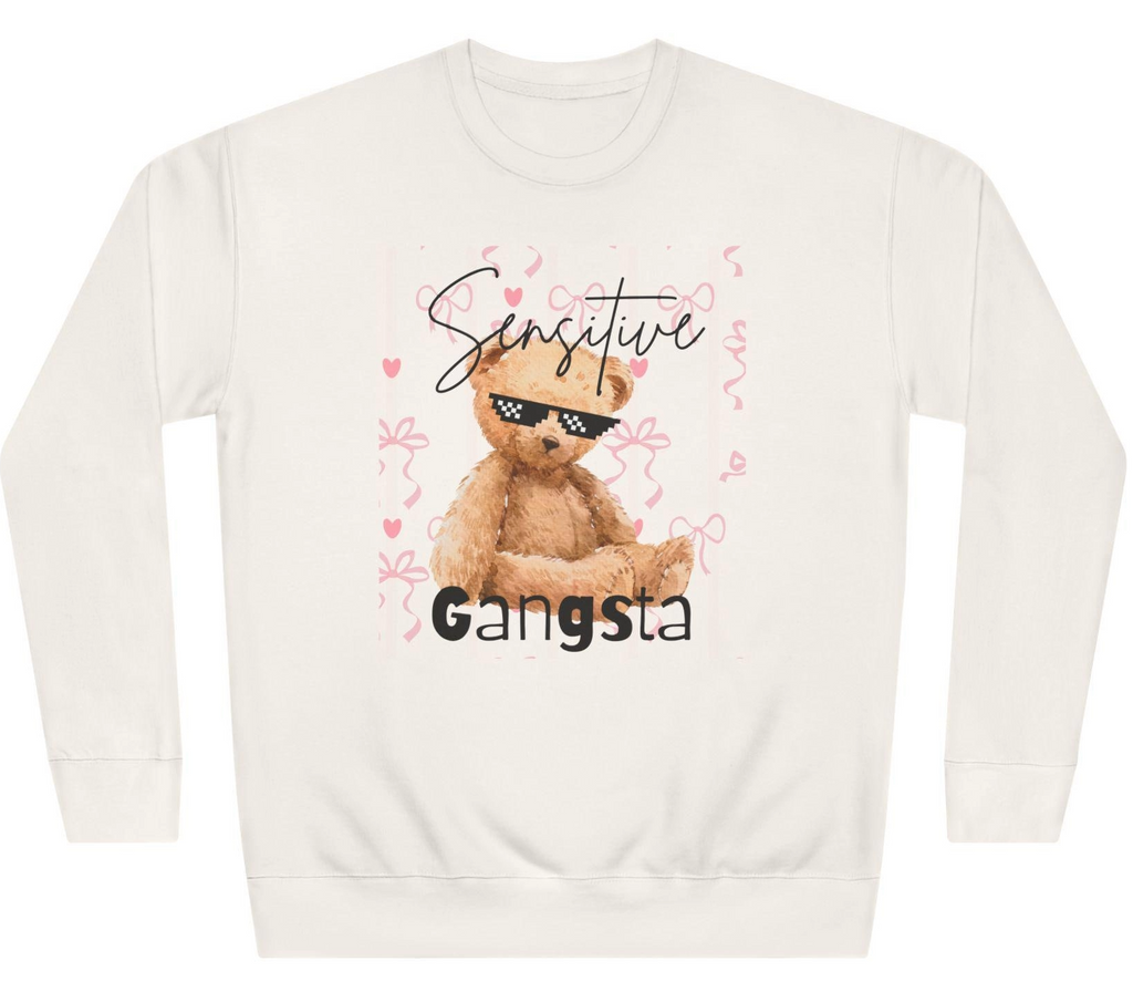 Sensitive Gangsta Graphic Sweatshirt