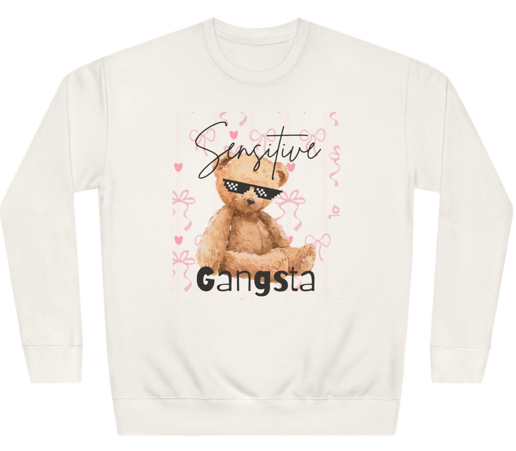 Sensitive Gangsta Graphic Sweatshirt